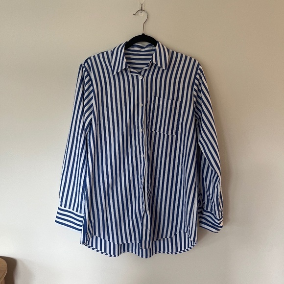 Kiwi & Co Striped Button Up Shirt - Picture 1 of 4